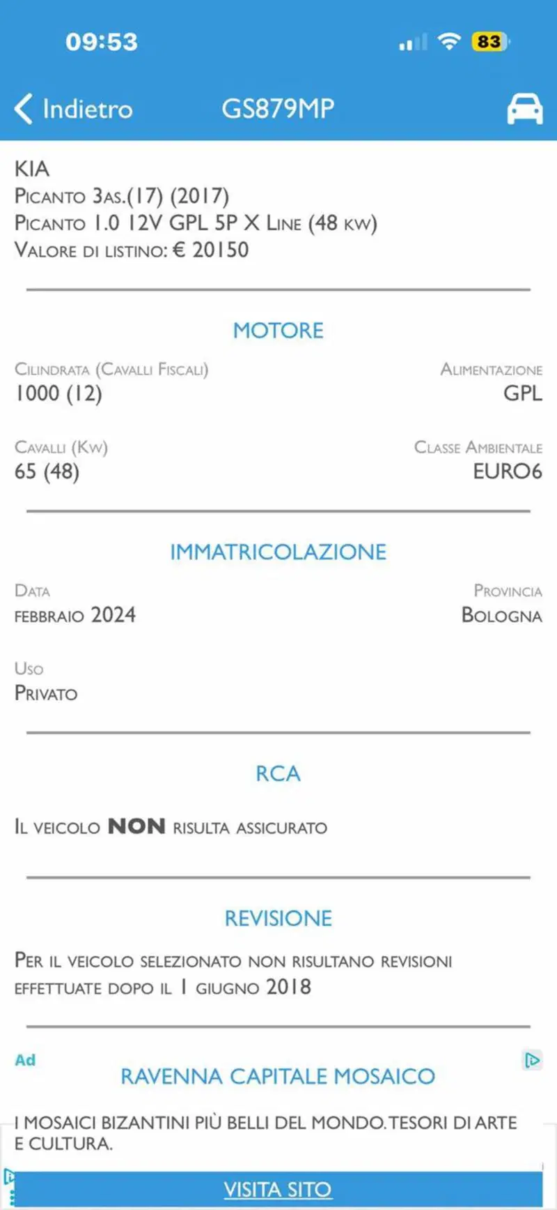 Kia Picanto usata a Pesaro-Urbino (4)