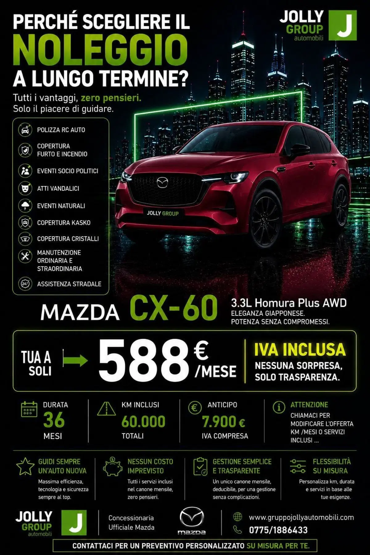 Mazda CX-60 nuova a Frosinone (2)