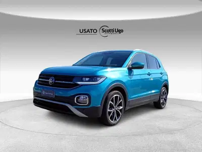 Volkswagen T-Cross 1.0 TSI 110 CV DSG Advanced del 2023 usata a Livorno