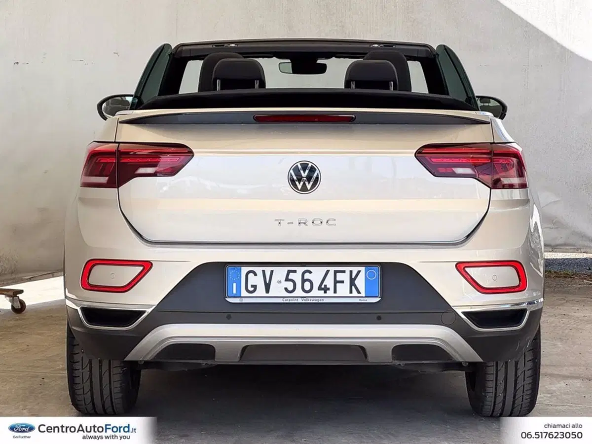 Volkswagen T-Roc Cabrio usata a Roma (4)