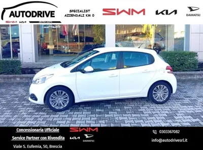 Peugeot 208 82 5 porte Active del 2017 usata a Brescia