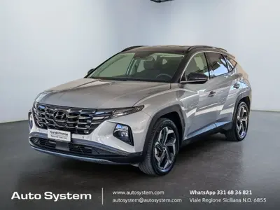Hyundai Tucson 1.6 phev Exellence 4wd auto del 2023 usata a Palermo
