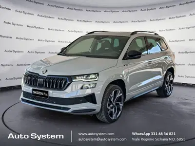 Skoda Karoq 2.0 tdi Sportline 4x4 150cv dsg del 2025 usata a Palermo