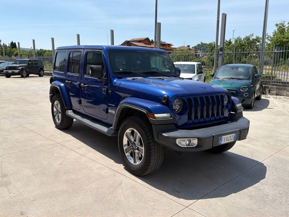 Jeep Wrangler Unlimited usata a Frosinone (8)