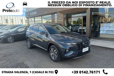 Hyundai Tucson 1.6 hev Exellence 2wd auto del 2022 usata a Casale Monferrato