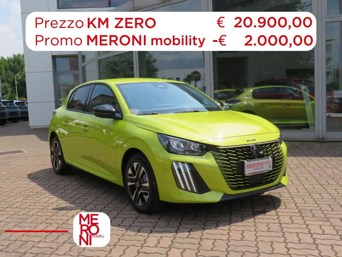 Peugeot 208 nuova a Monza e Brianza