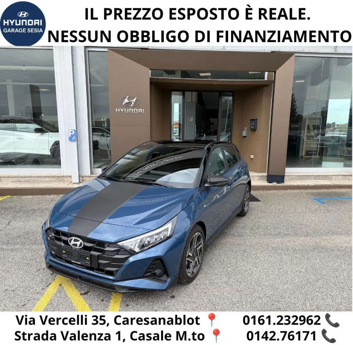 Hyundai i20 nuova a Vercelli