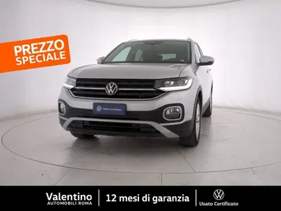 Volkswagen T-Cross 1.0 TSI 110 CV DSG Advanced del 2023 usata a Roma