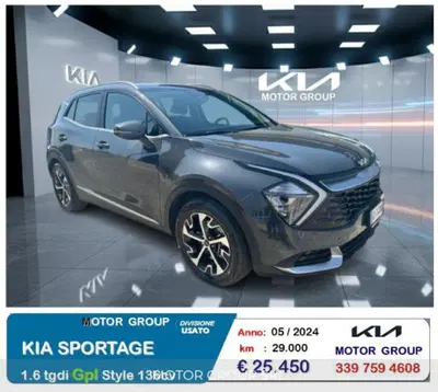 Kia Sportage 1.6 tgdi Style Gpl 2wd del 2024 usata a Casamarciano