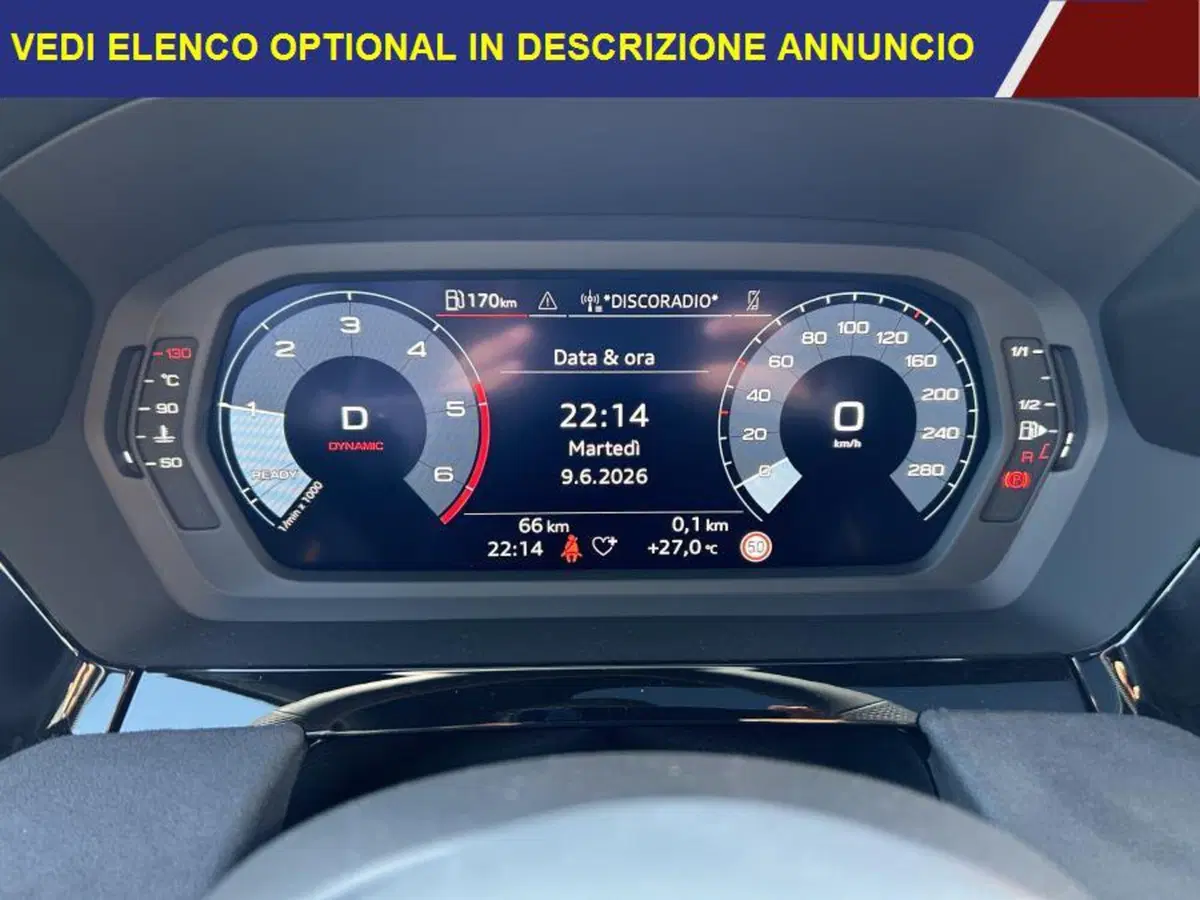 Audi A3 Sportback nuova a Cuneo (13)