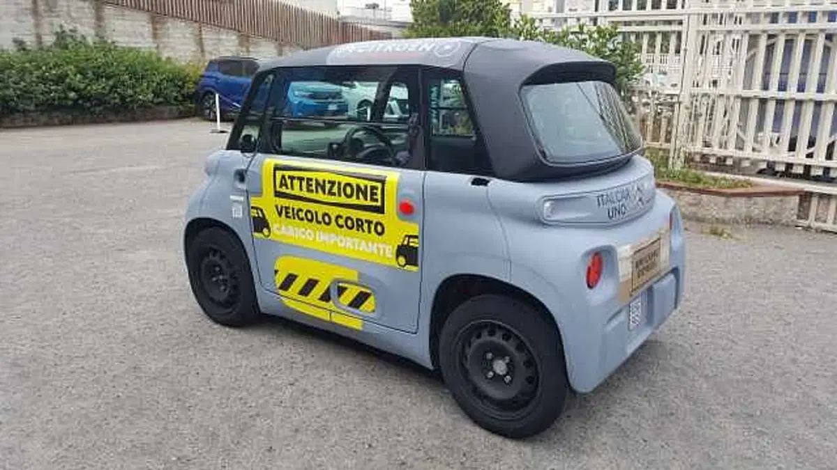 Citroen Ami usata a Messina (3)