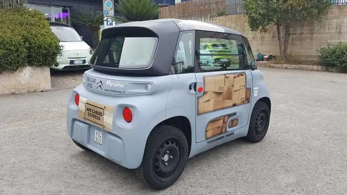 Citroen Ami usata a Messina (5)