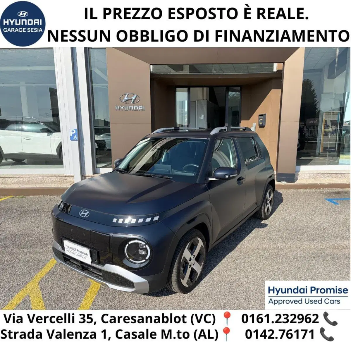 Hyundai Inster usata a Vercelli