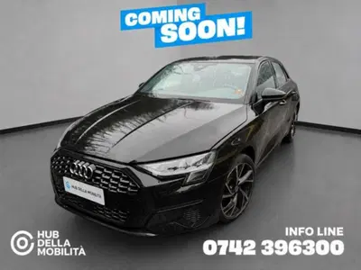 Audi A3 Sportback 30 g-tron S tronic Business Advanced del 2022 usata a Foligno