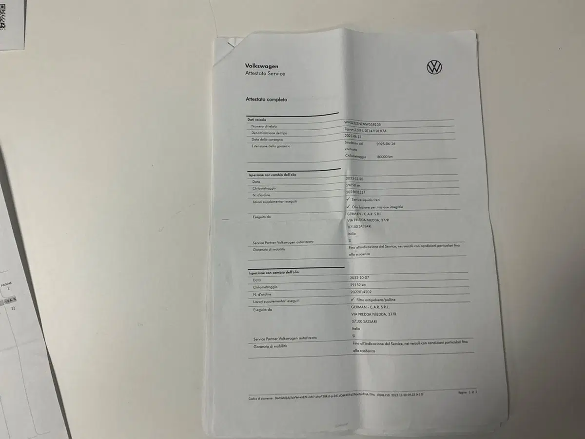 Volkswagen Tiguan usata a Como (16)