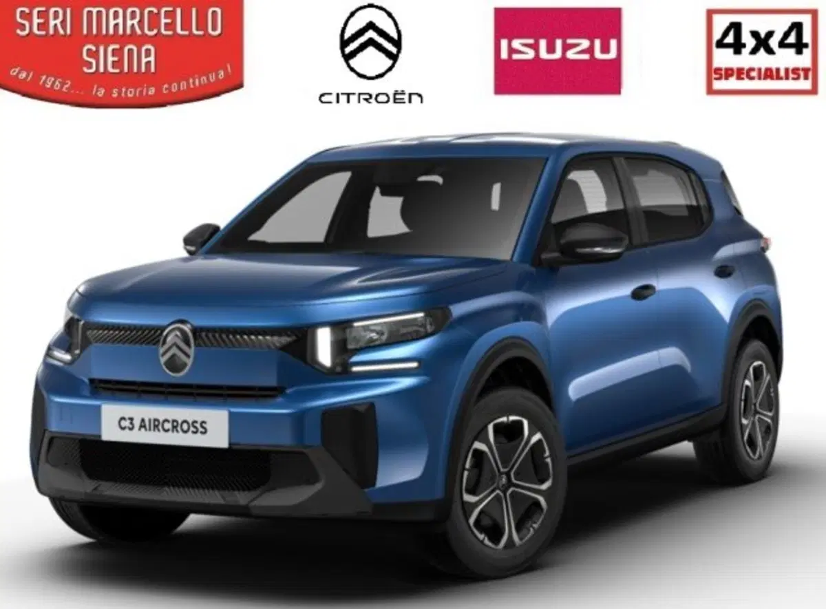 Citroen C3 Aircross nuova a Siena