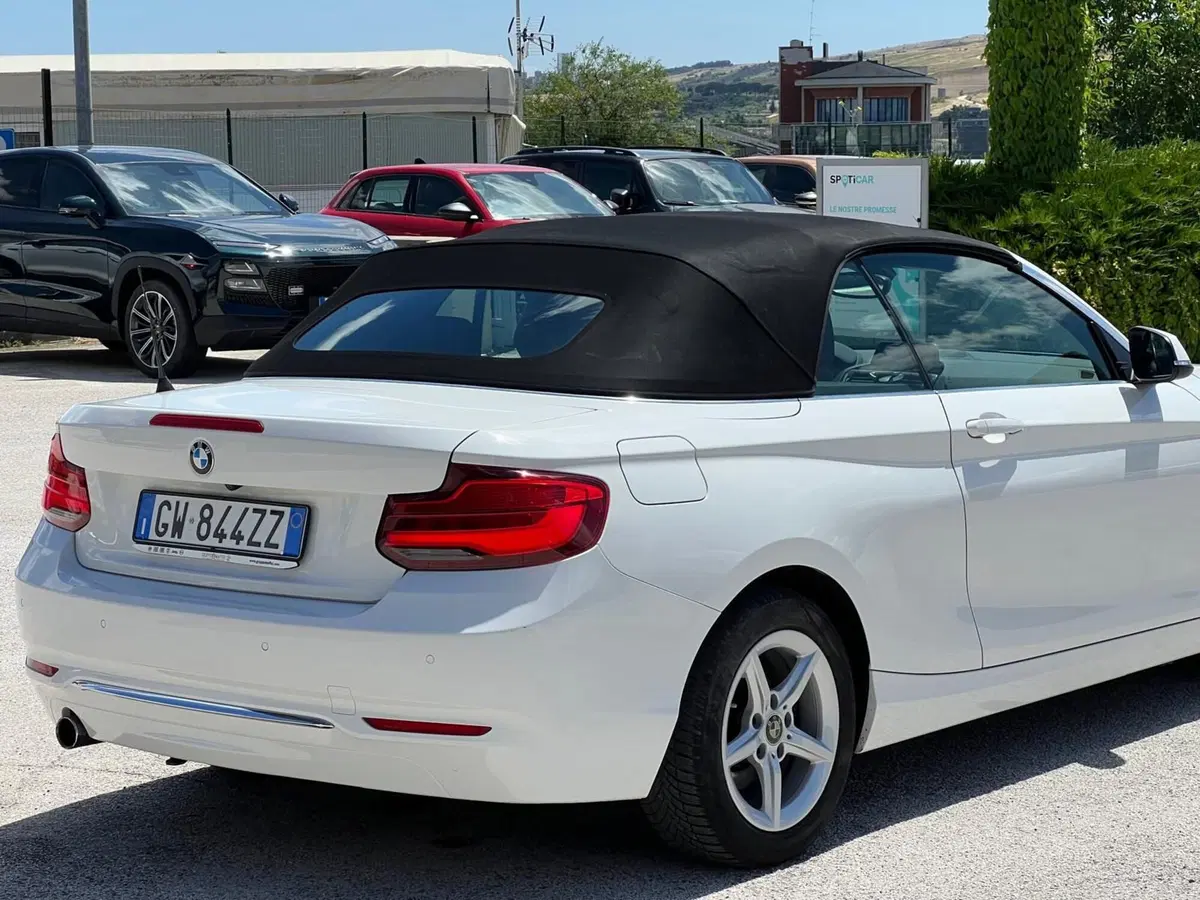 BMW Serie 2 Cabrio usata a Matera (15)