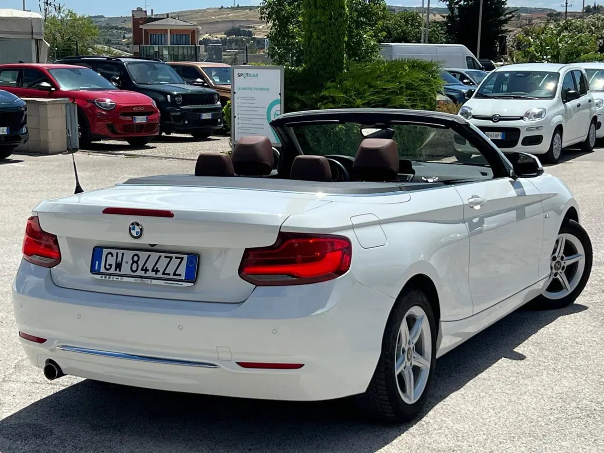 BMW Serie 2 Cabrio usata a Matera (7)