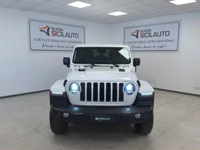 Jeep Wrangler Unlimited 2.0 atx phev Rubicon 4xe auto del 2021 usata a Carini