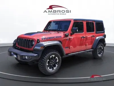 Jeep Wrangler Unlimited 2.0 atx phev Rubicon 4xe auto del 2026 usata a Corciano