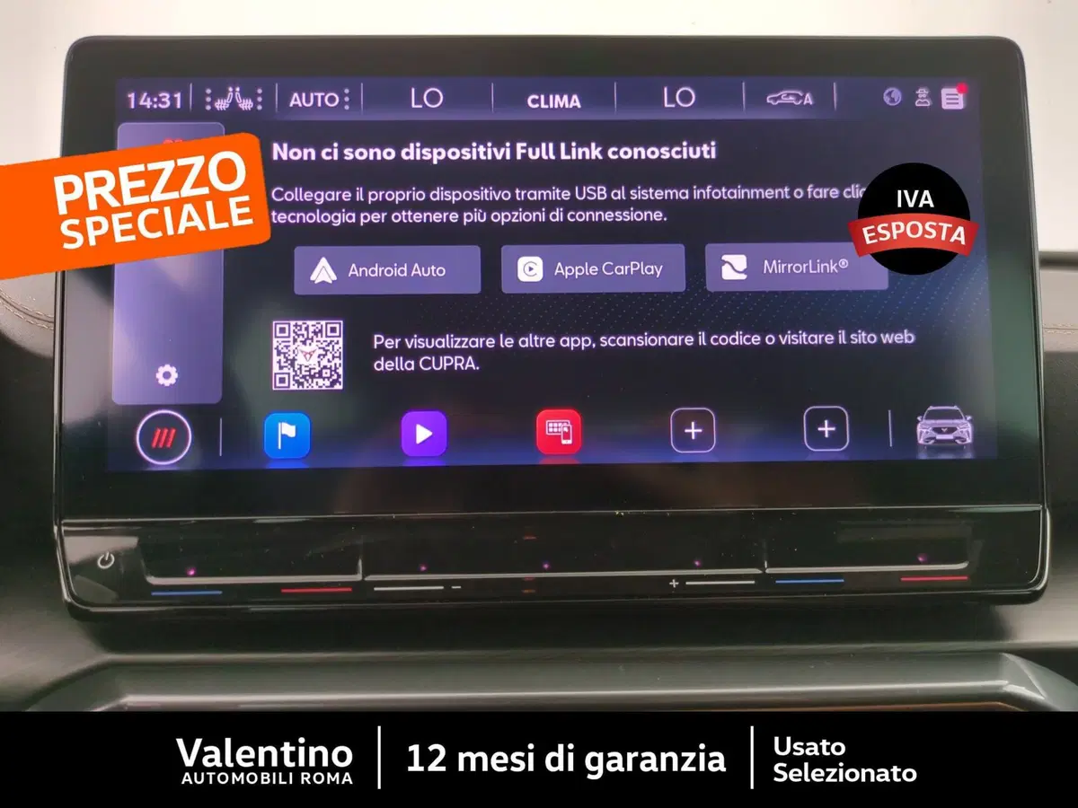 Cupra Formentor usata a Roma (17)