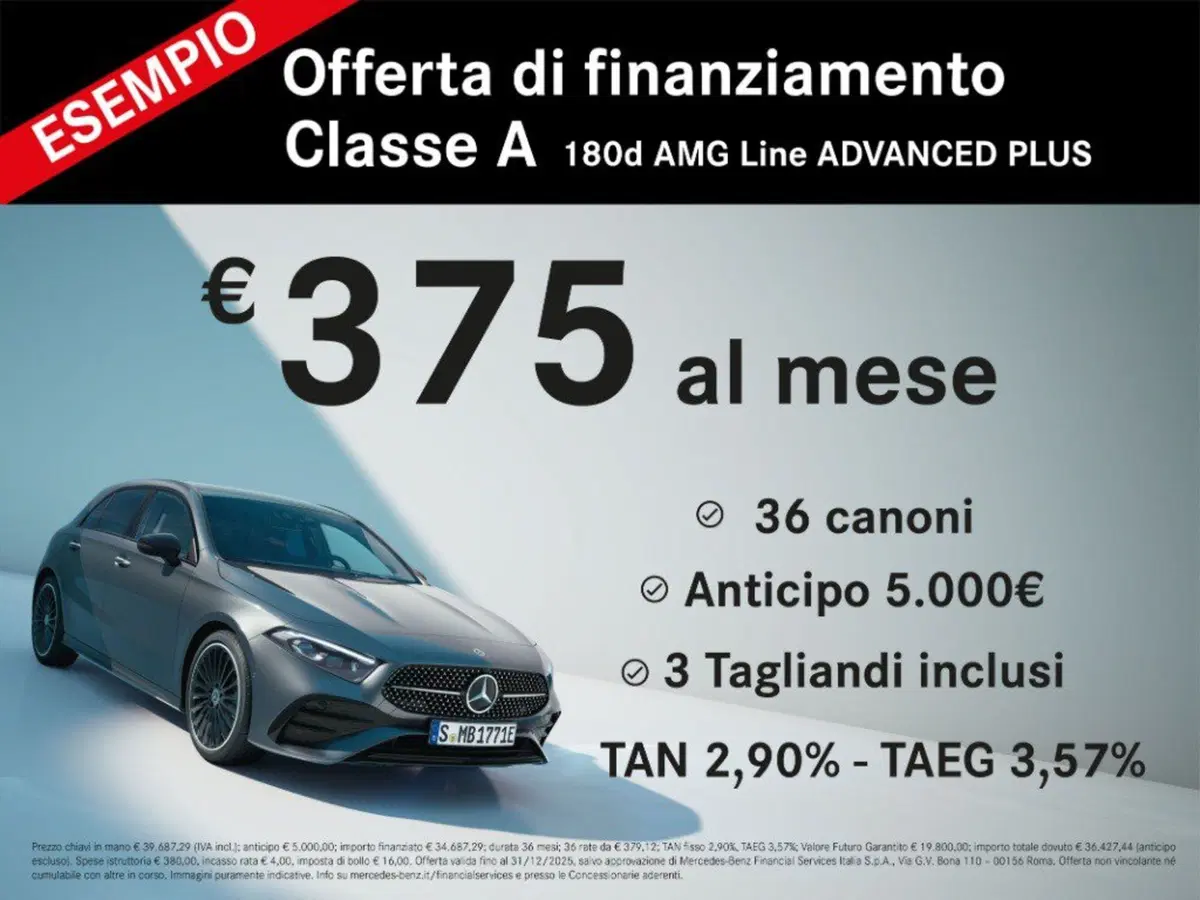 Mercedes-Benz Classe A Sedan nuova a Rimini (2)