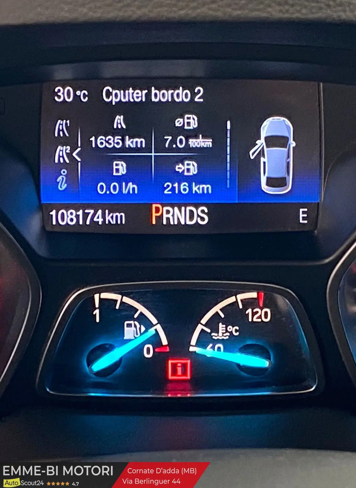 Ford Kuga usata a Monza e Brianza (15)