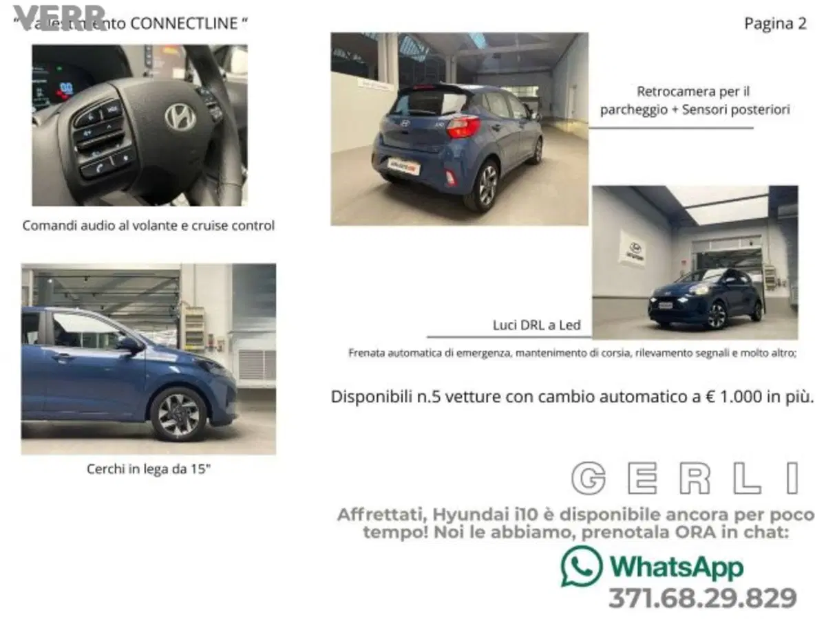 Hyundai i10 nuova a Milano (3)