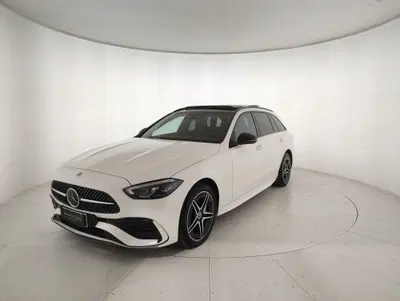 Mercedes-Benz Classe C Station Wagon 300 de phev AMG Line Advanced Plus 4matic auto del 2024 usata a Alessandria
