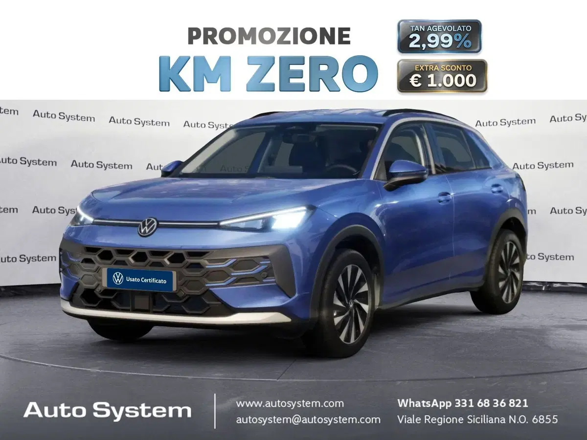 Volkswagen T-Roc nuova a Palermo