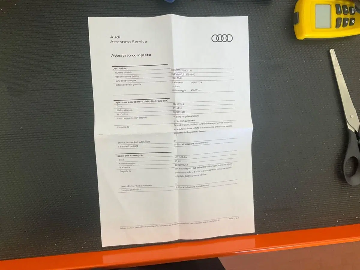 Audi RS 3 Sportback usata a Como (12)