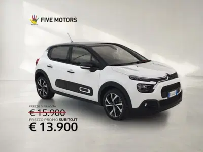 Citroen C3 BlueHDi 100 S&amp;S Shine Pack del 2022 usata a Taranto