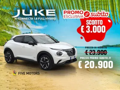 Nissan Juke 1.6 hev N-Connecta del 2025 usata a Taranto