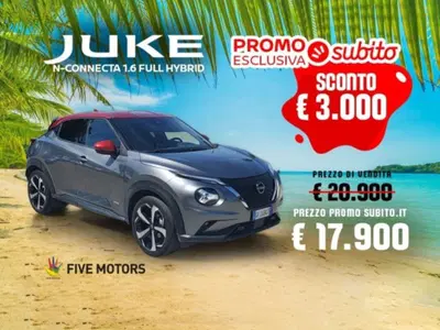 Nissan Juke 1.6 hev N-Connecta del 2023 usata a Taranto