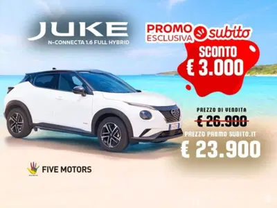 Nissan Juke 1.6 hev N-Connecta del 2025 usata a Taranto