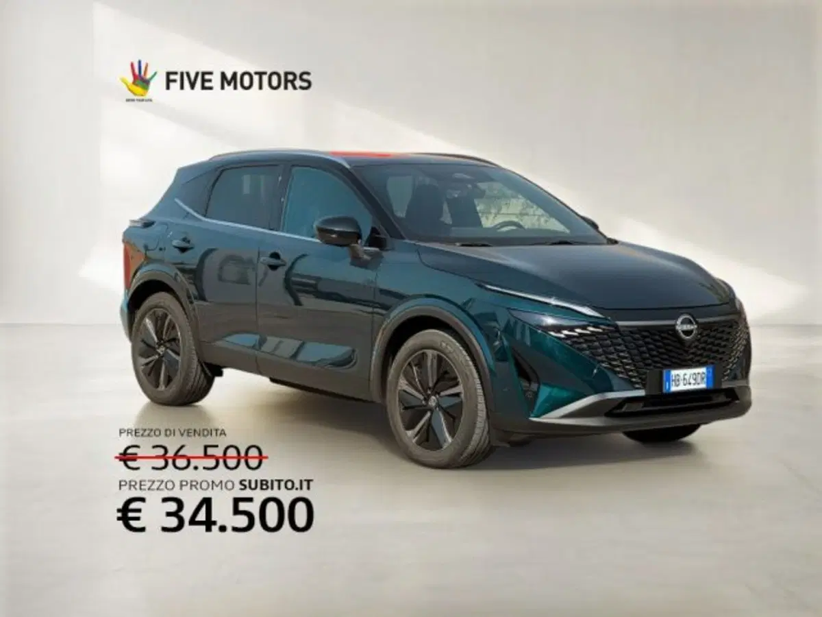 Nissan Qashqai usata a Taranto
