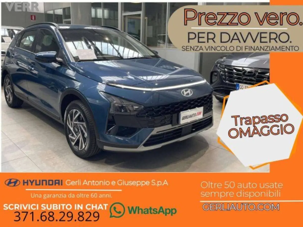 Hyundai Bayon nuova a Milano