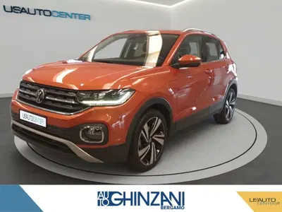 Volkswagen T-Cross 1.0 TSI 110 CV DSG Advanced del 2022 usata a Bergamo