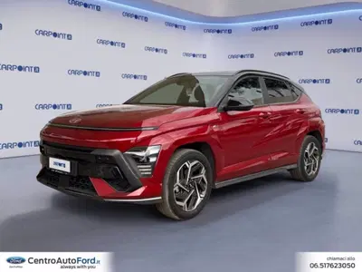 Hyundai Kona 1.6 gdi hev N Line Tech Pack 2wd dct del 2023 usata a Albano Laziale