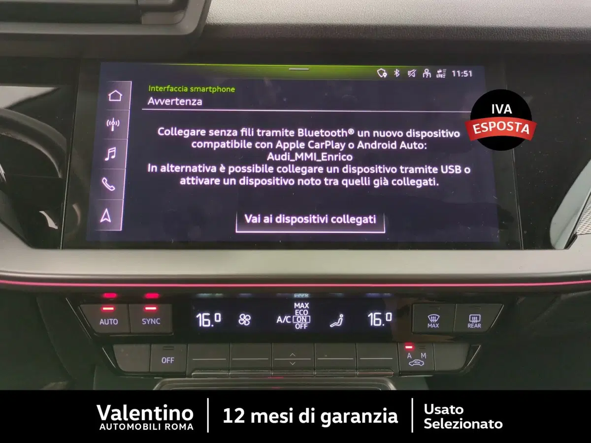 Audi A3 Sedan usata a Roma (20)