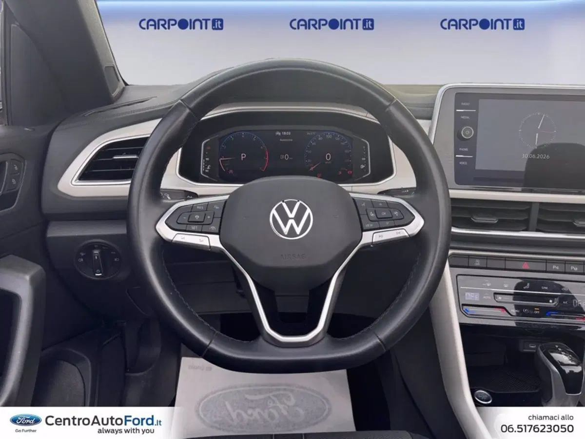 Volkswagen T-Roc Cabrio usata a Roma (12)