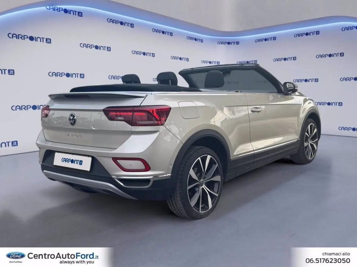 Volkswagen T-Roc Cabrio usata a Roma (5)