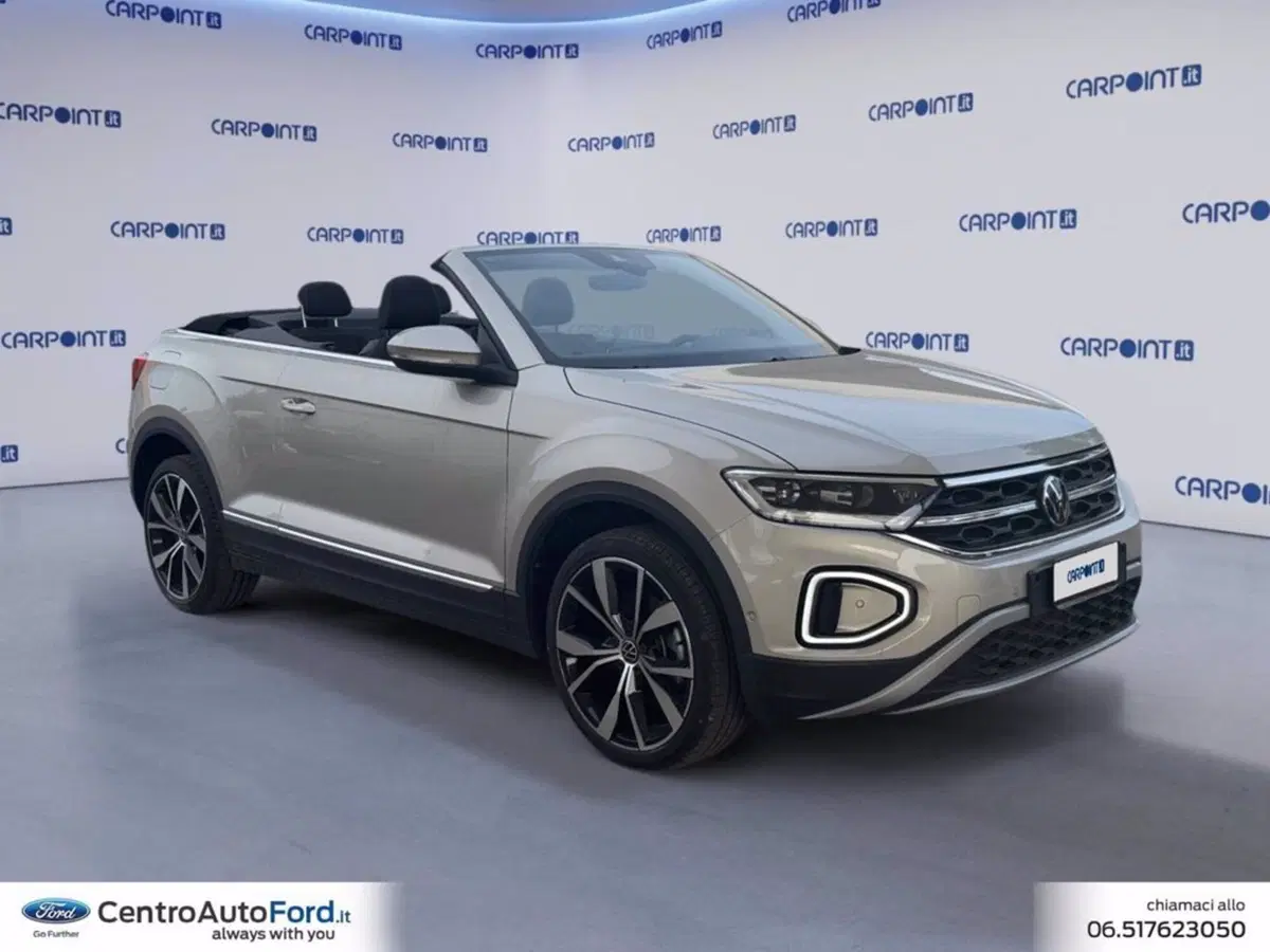 Volkswagen T-Roc Cabrio usata a Roma (7)