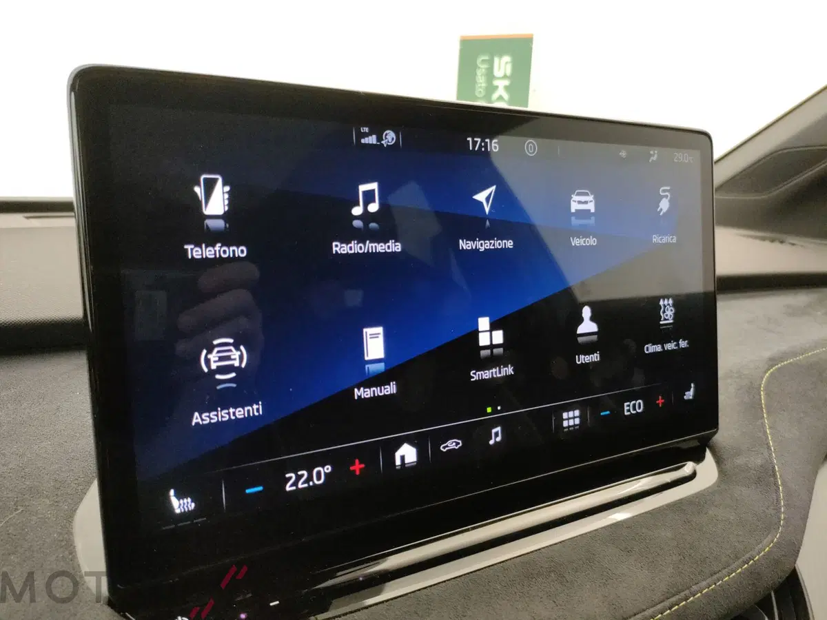 Skoda Enyaq Coupé usata a Varese (15)