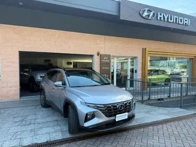 Hyundai Tucson 1.6 hev Exellence 4wd auto del 2024 usata a Montecrestese