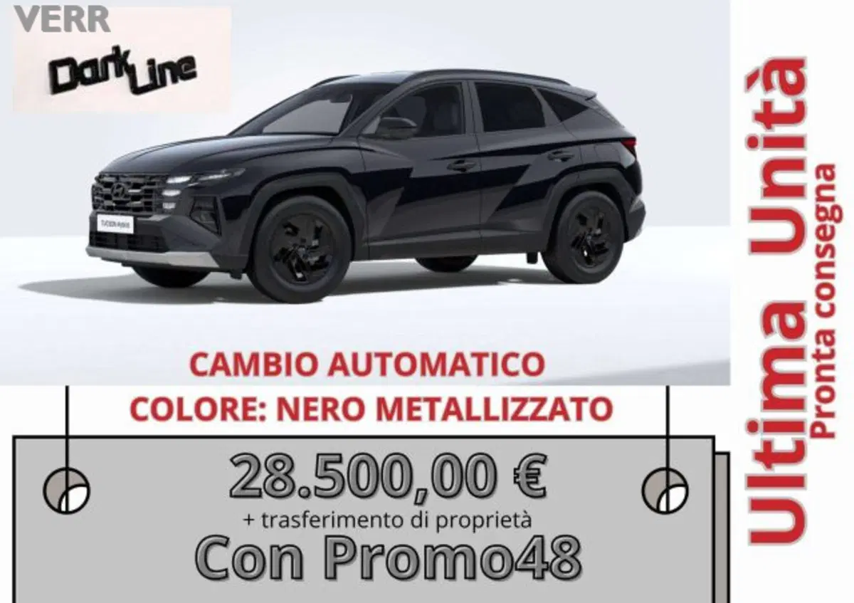 Hyundai Tucson nuova a Milano