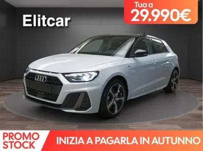Audi A1 Sportback 30 TFSI S tronic S line edition nuova a Magenta