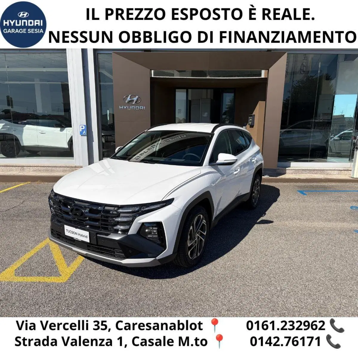 Hyundai Tucson nuova a Vercelli