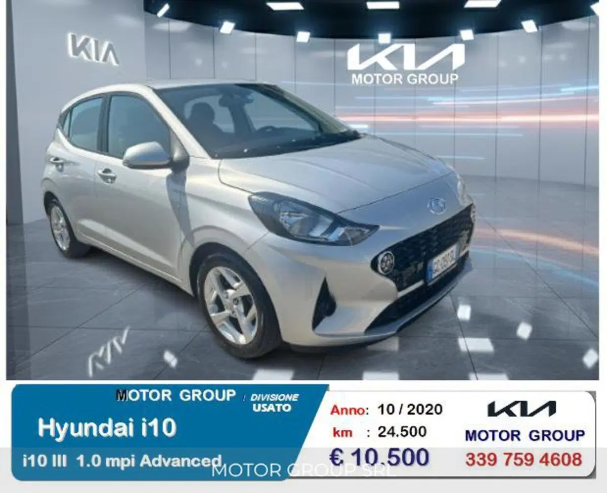 Hyundai i10 usata a Napoli