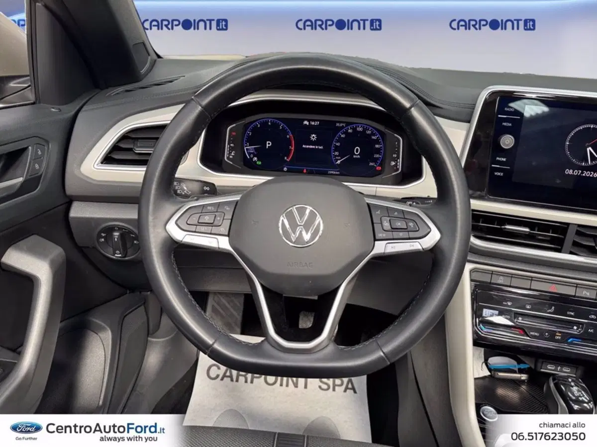 Volkswagen T-Roc Cabrio usata a Roma (12)